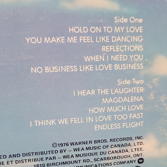 1976~Leo Sayers~Endless Flight Vinyl Record - Picture 2 of 2